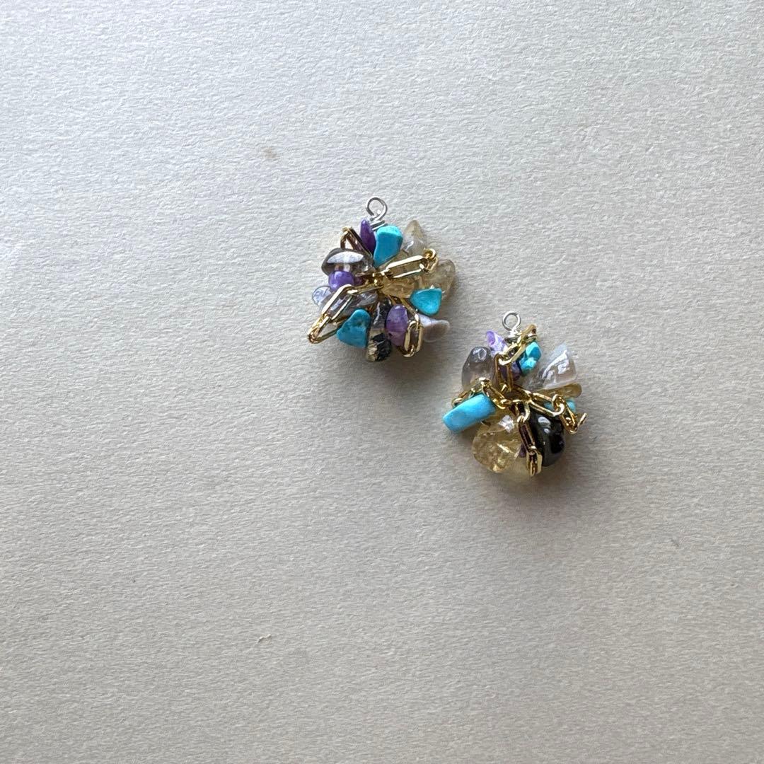 no.092 春手鞠とClip chain