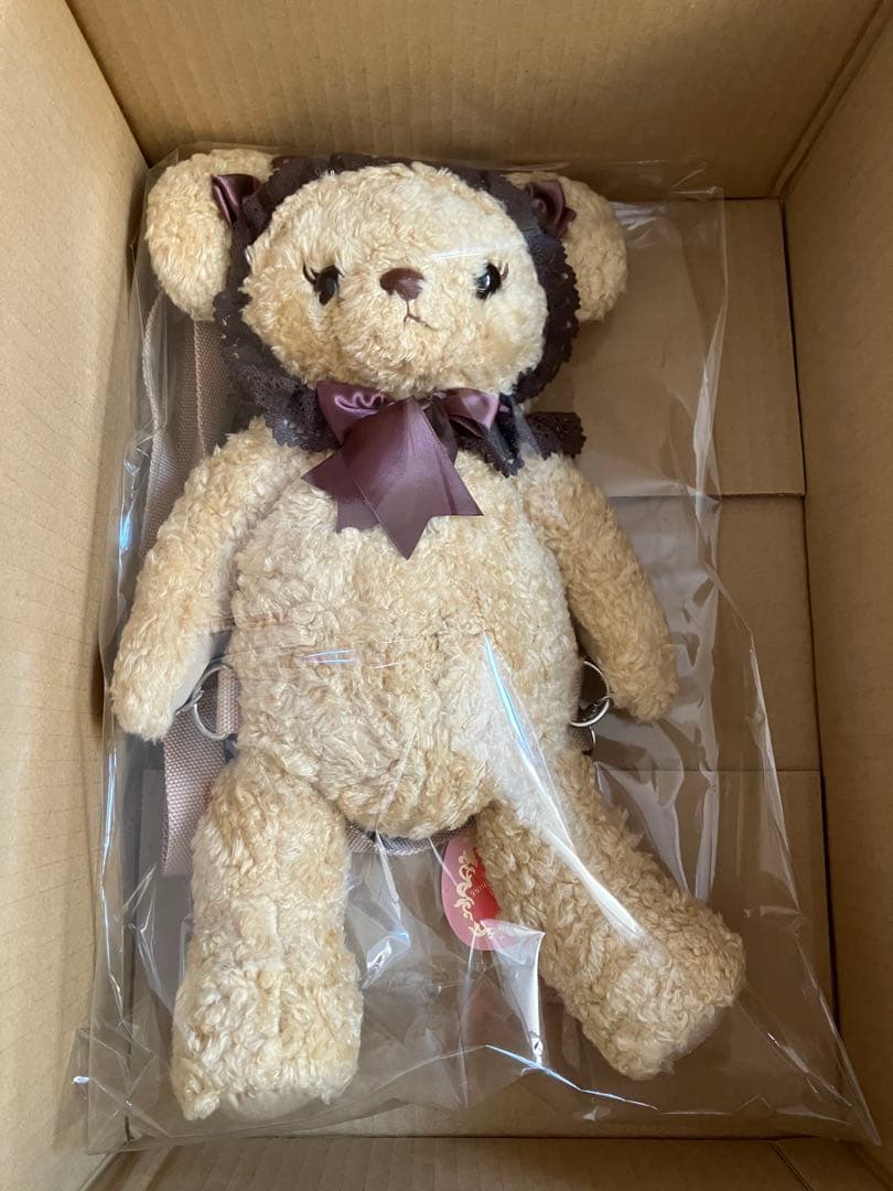 B49UK857 店舗限定 くまくみゃリュックミニ ミルクティ うさくみゃ