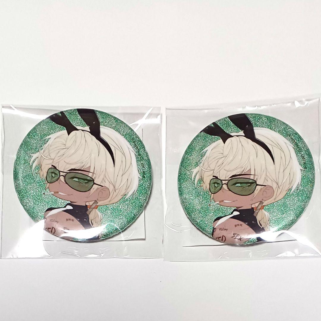 くじ引き堂 地獄のどこが悪い? 2周年 C賞グリッター缶バッジ