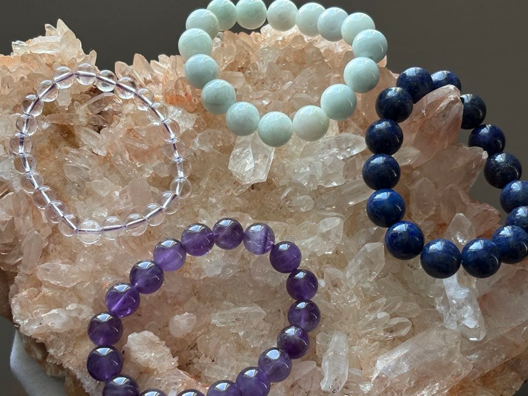 ピンクマニカラン水晶クラスター　約4.3kg