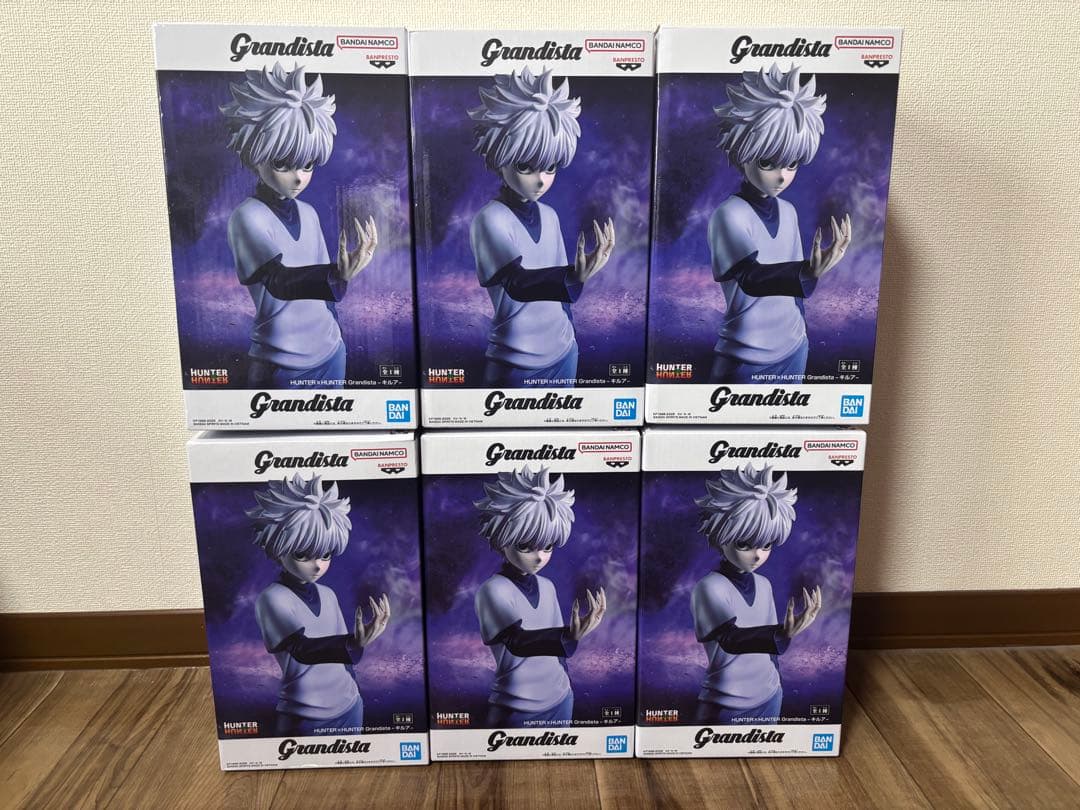 HUNTER x HUNTER Grandista キルア 6個セット④ Hunter X Hunter Grandista - Killua Zoldyck – JumpIchiban