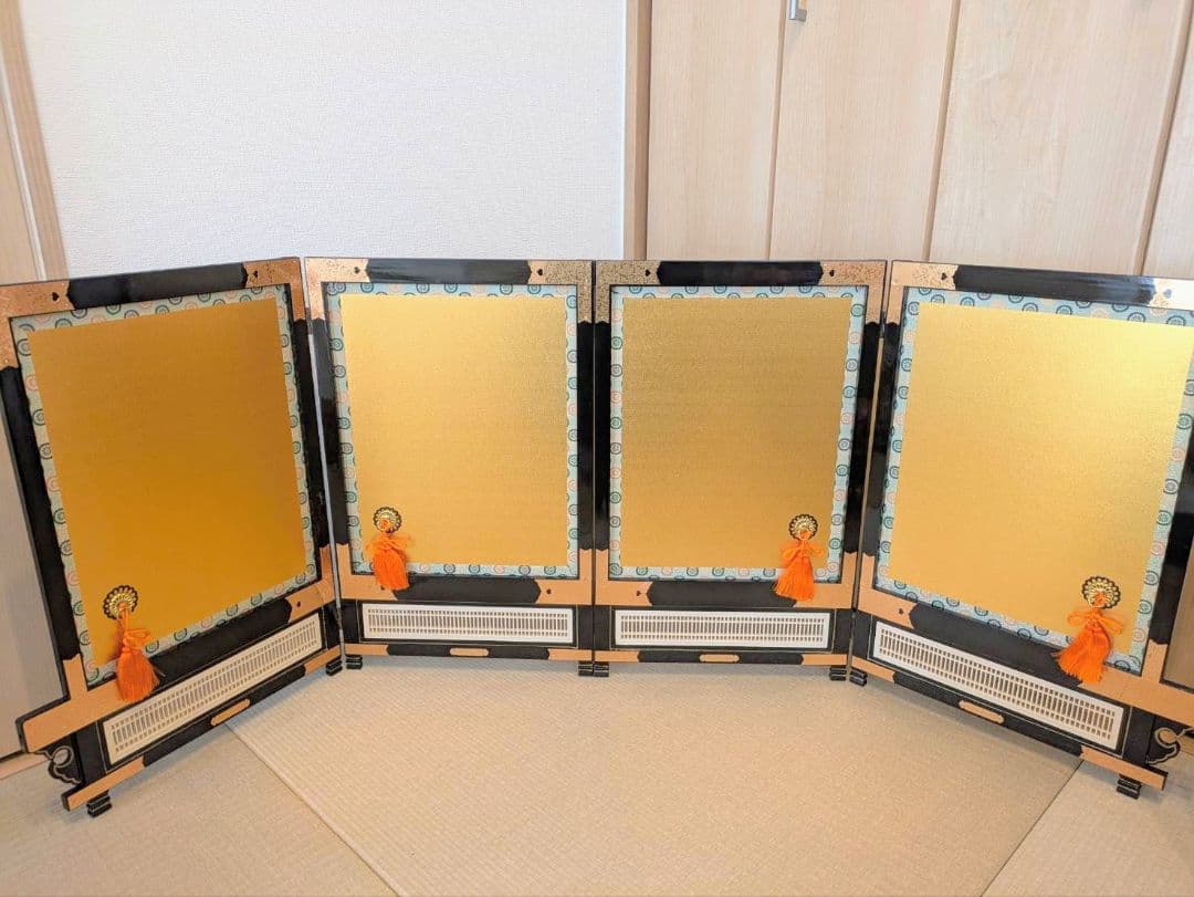 貴重レア　平安武徳作　京鎧　五月人形　兜段飾り　弓・太刀・屏風付き　人形の天明館