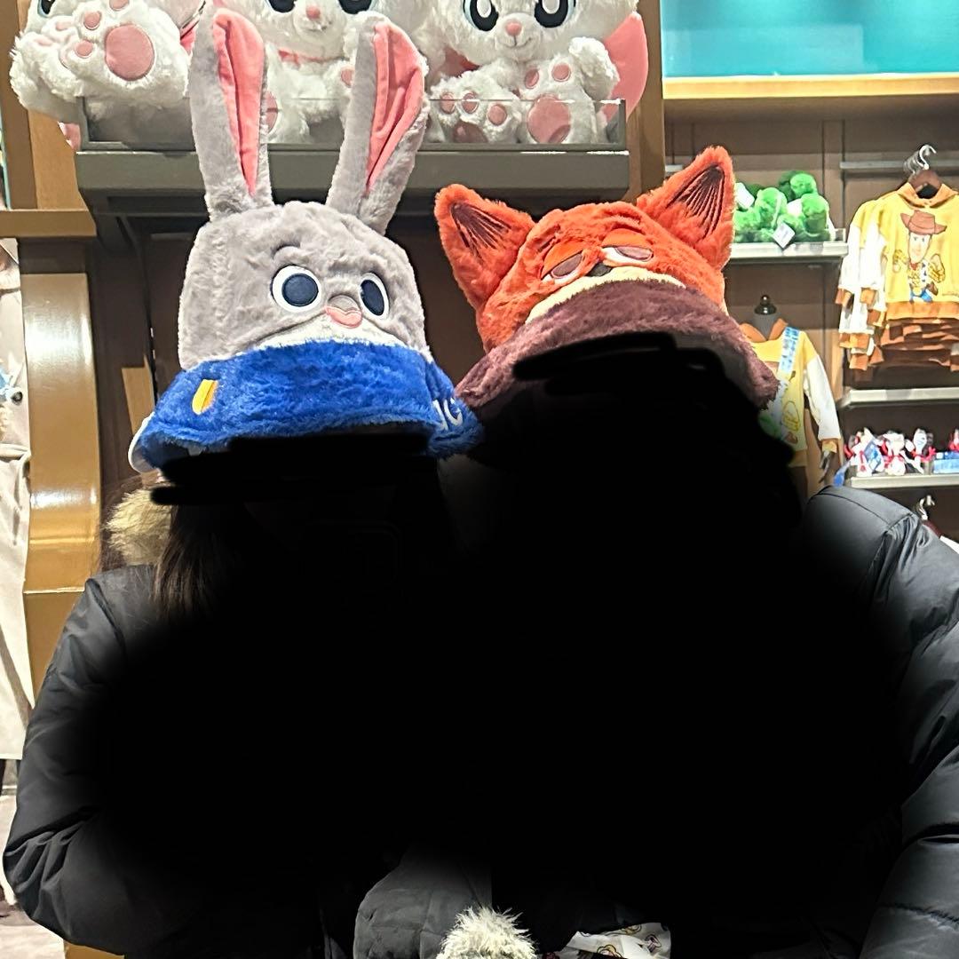 ズートピア ニック&ジュディ ファンキャップ 上海限定※年末まで値下げ