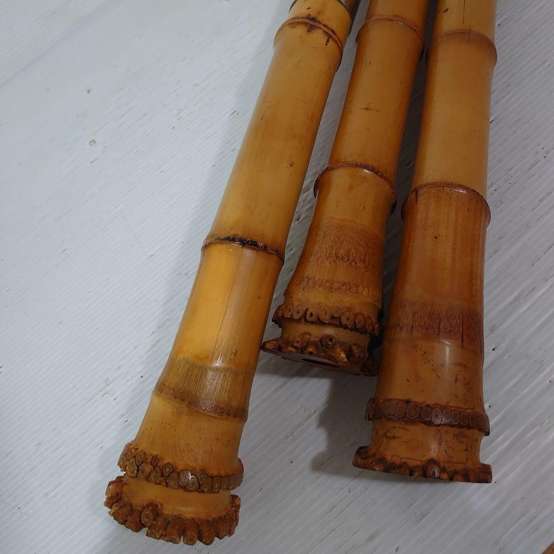 尺八3本セット 寸管 中継ぎ 緩みなし 音出し確認済み