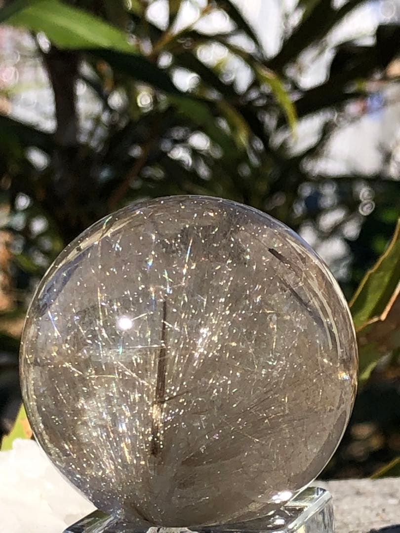 ❤️レア　逸品　35mm 最強財運超　強いパワー　❤️シルバー　ルチルクォーツ