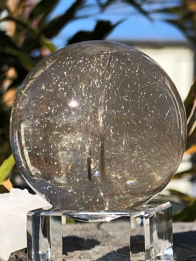 ❤️レア　逸品　35mm 最強財運超　強いパワー　❤️シルバー　ルチルクォーツ