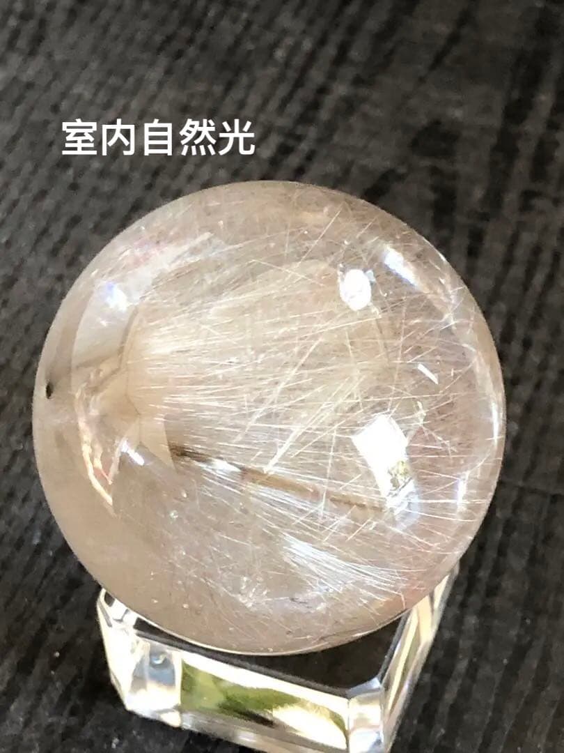 ❤️レア　逸品　35mm 最強財運超　強いパワー　❤️シルバー　ルチルクォーツ