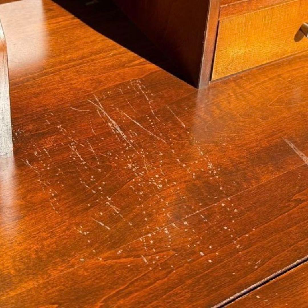 KZ027 【リアルシャビー】カリモク　ライティングビューロー　コロニアル