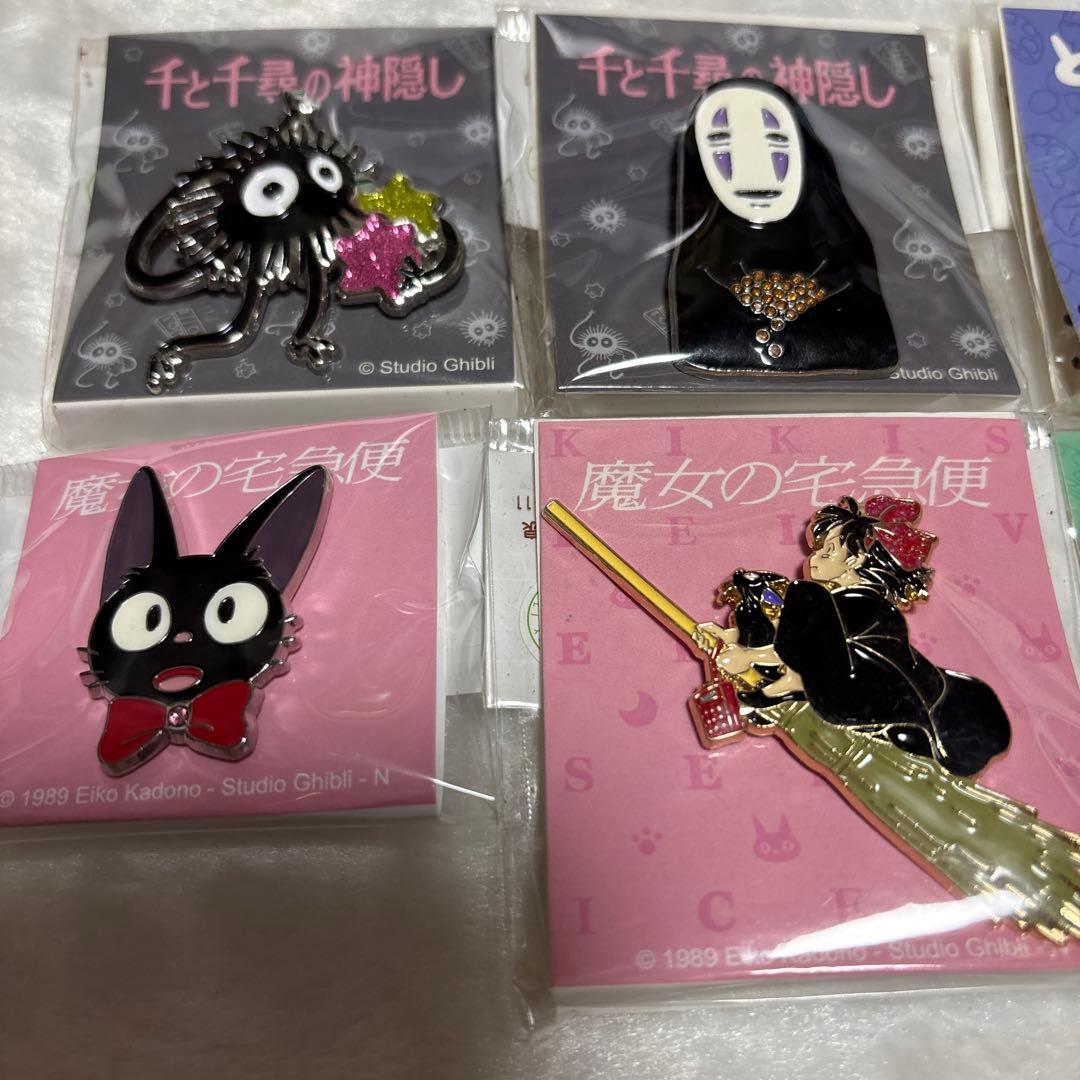 新品未使用】ジブリ ピンバッジ9種セット 最終お値下げ早い者勝ち！即