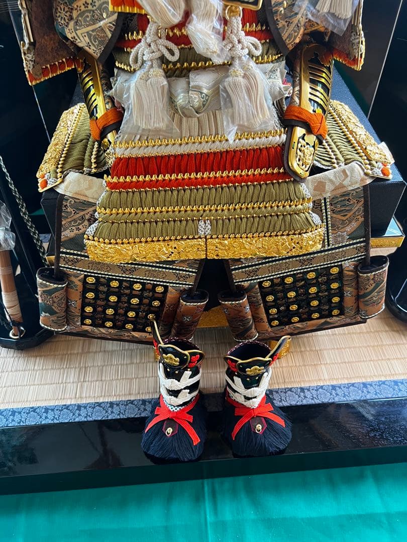 ☆兜鎧飾り　端午の節句