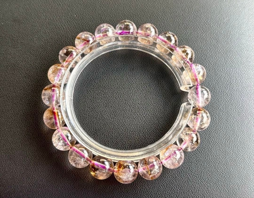 究極品質　愛と光のクリスタル　幻の虹煌くナチュラルゴールデンファントムアメトリン