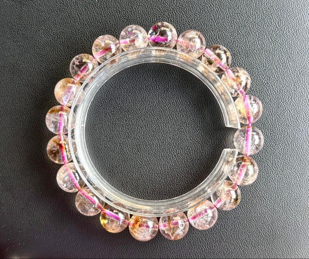 究極品質　愛と光のクリスタル　幻の虹煌くナチュラルゴールデンファントムアメトリン