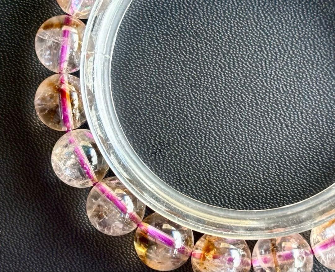 究極品質　愛と光のクリスタル　幻の虹煌くナチュラルゴールデンファントムアメトリン