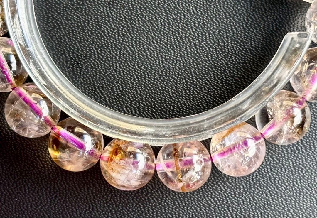 究極品質　愛と光のクリスタル　幻の虹煌くナチュラルゴールデンファントムアメトリン