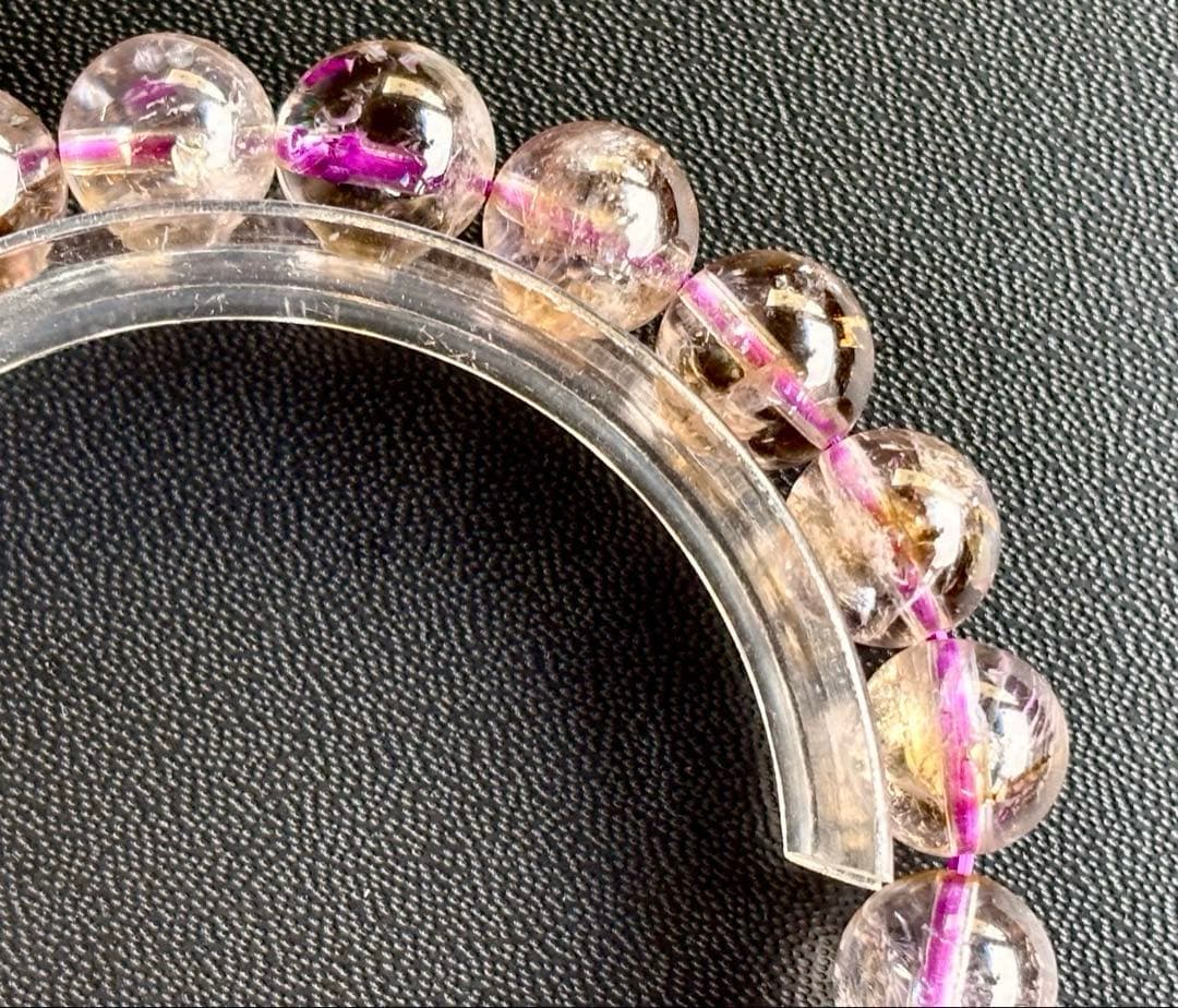 究極品質　愛と光のクリスタル　幻の虹煌くナチュラルゴールデンファントムアメトリン