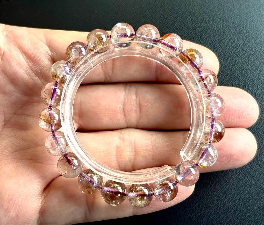 究極品質　愛と光のクリスタル　幻の虹煌くナチュラルゴールデンファントムアメトリン