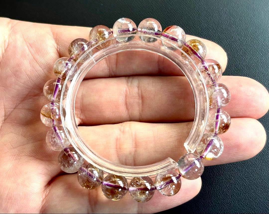 究極品質　愛と光のクリスタル　幻の虹煌くナチュラルゴールデンファントムアメトリン