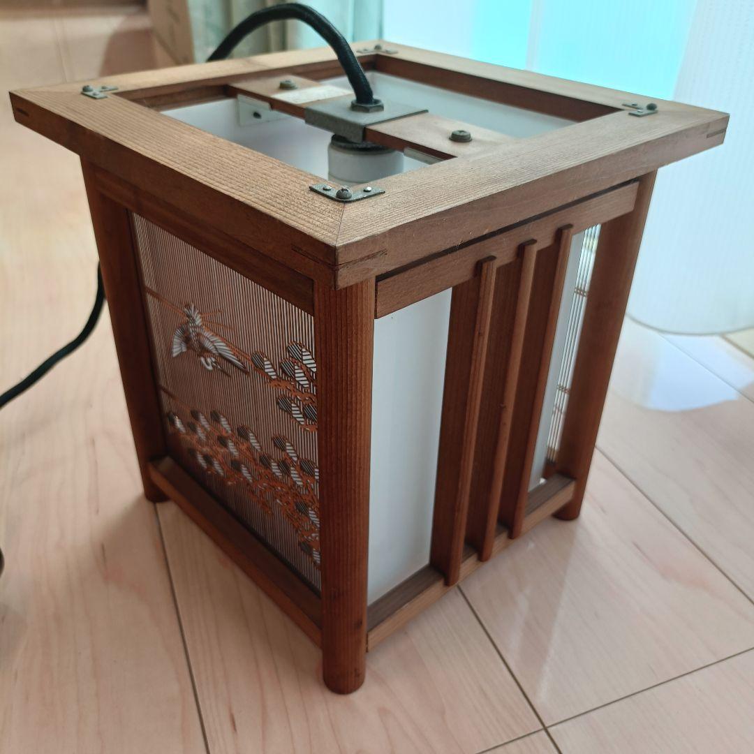 昭和レトロ 和 吊り下げ照明 格子細工 小泉産業 ヒカリ 天井照明 和室