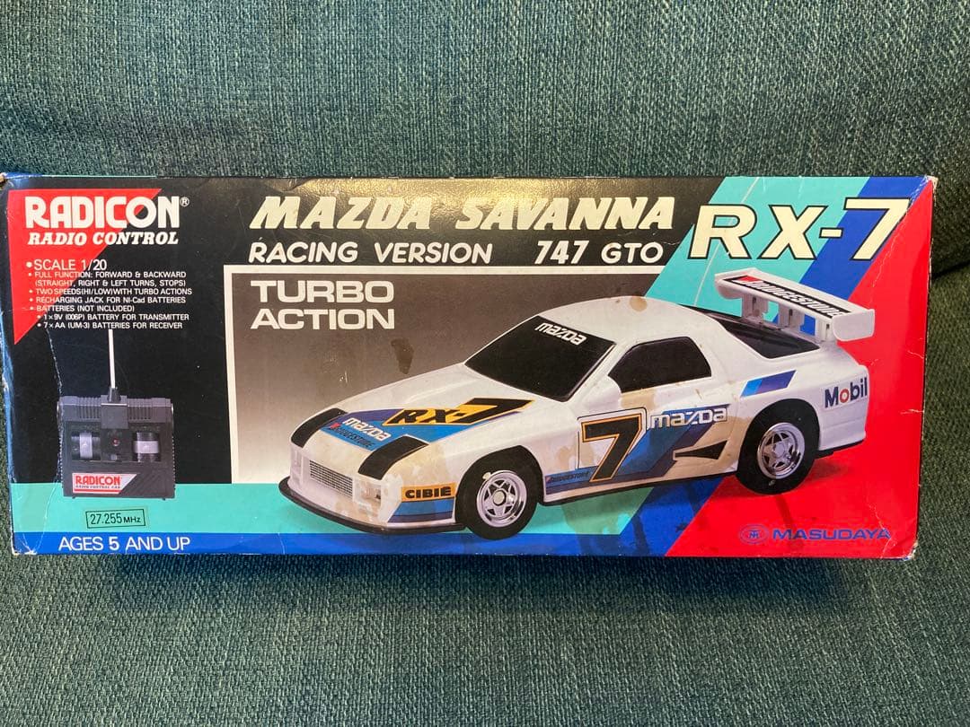 RADICON MAZDA SAVANNA RX-7 ラジコンカー - メルカリ