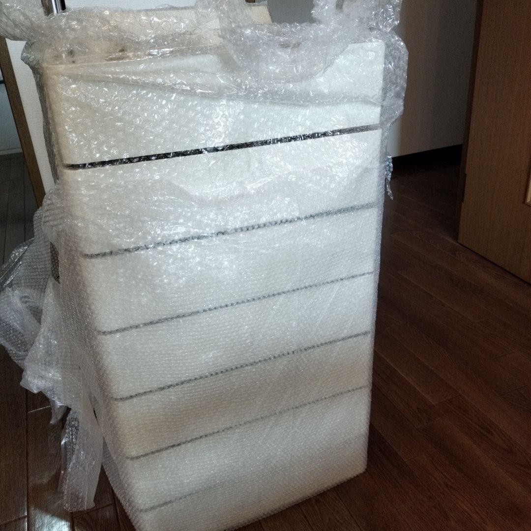 新品未使用　収納ワゴン　7段　アイボリー