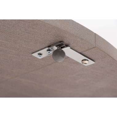 【メーカー直送】東谷 GDT-11SSフォールディングラウンドテーブル ベージュ