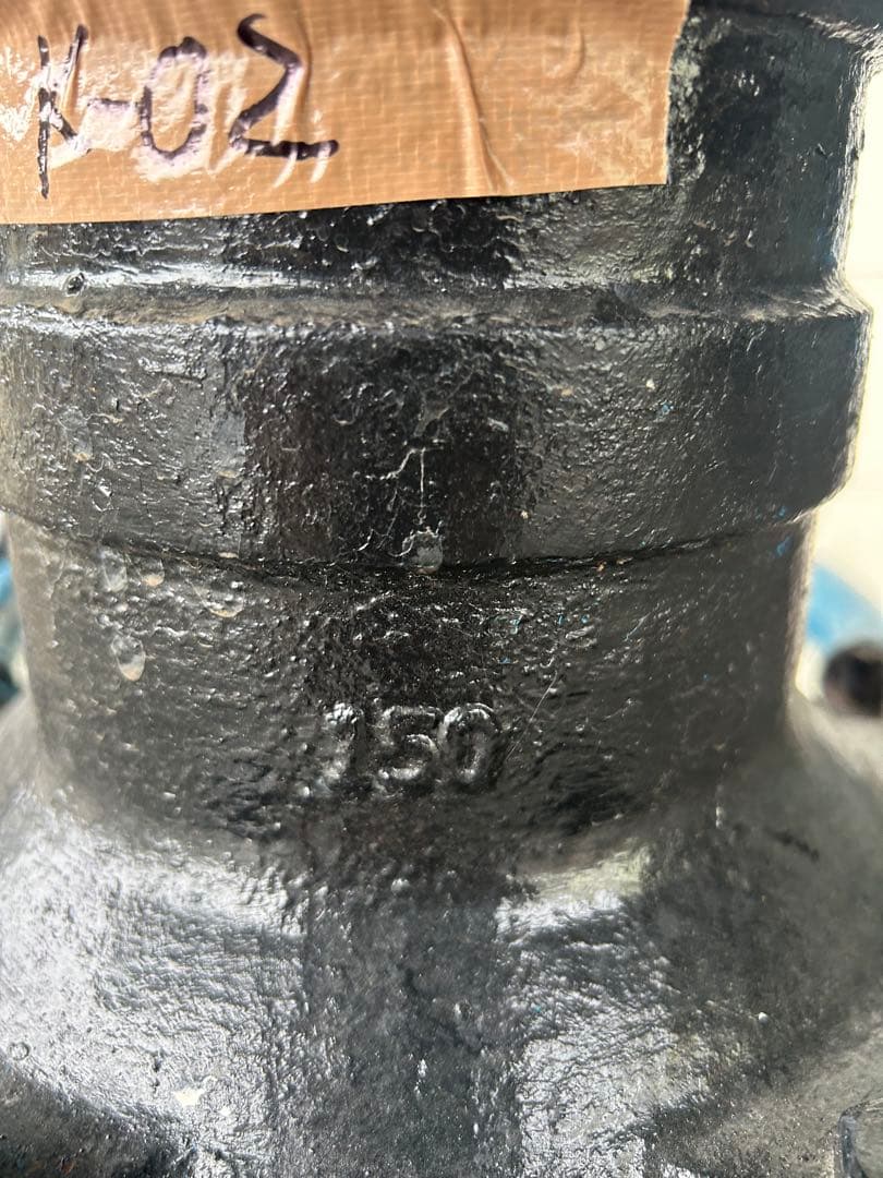 K2ツルミ一般工事用排水ポンプ KRS-65.5 200V 50Hz 5.5kW