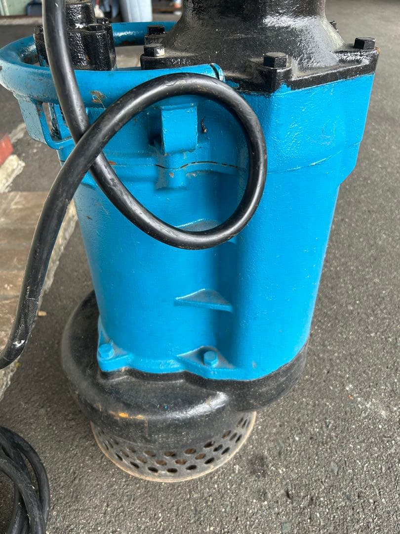 K2ツルミ一般工事用排水ポンプ KRS-65.5 200V 50Hz 5.5kW