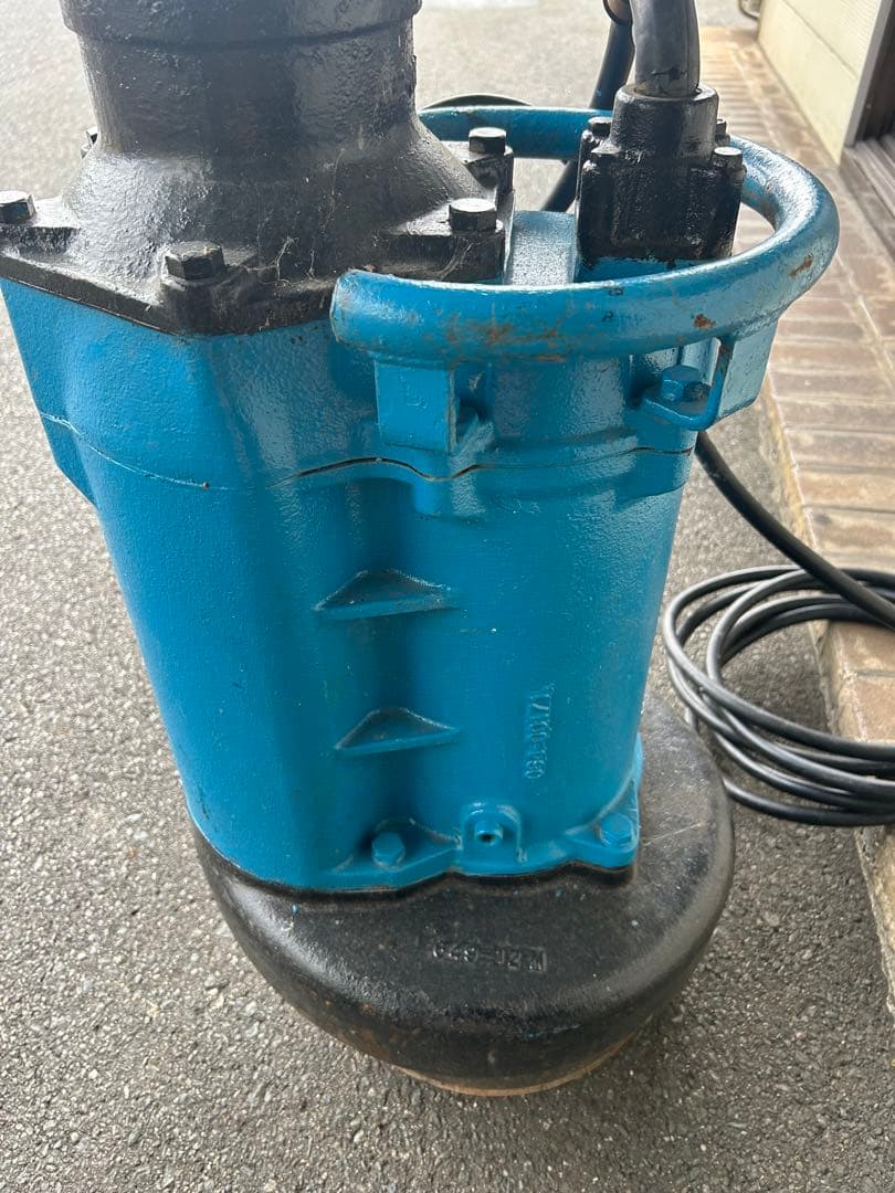 K2ツルミ一般工事用排水ポンプ KRS-65.5 200V 50Hz 5.5kW