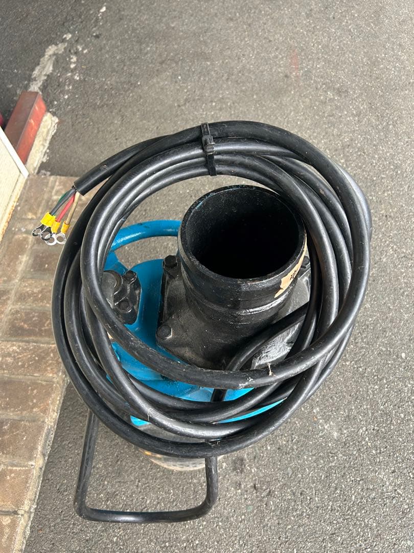 K2ツルミ一般工事用排水ポンプ KRS-65.5 200V 50Hz 5.5kW