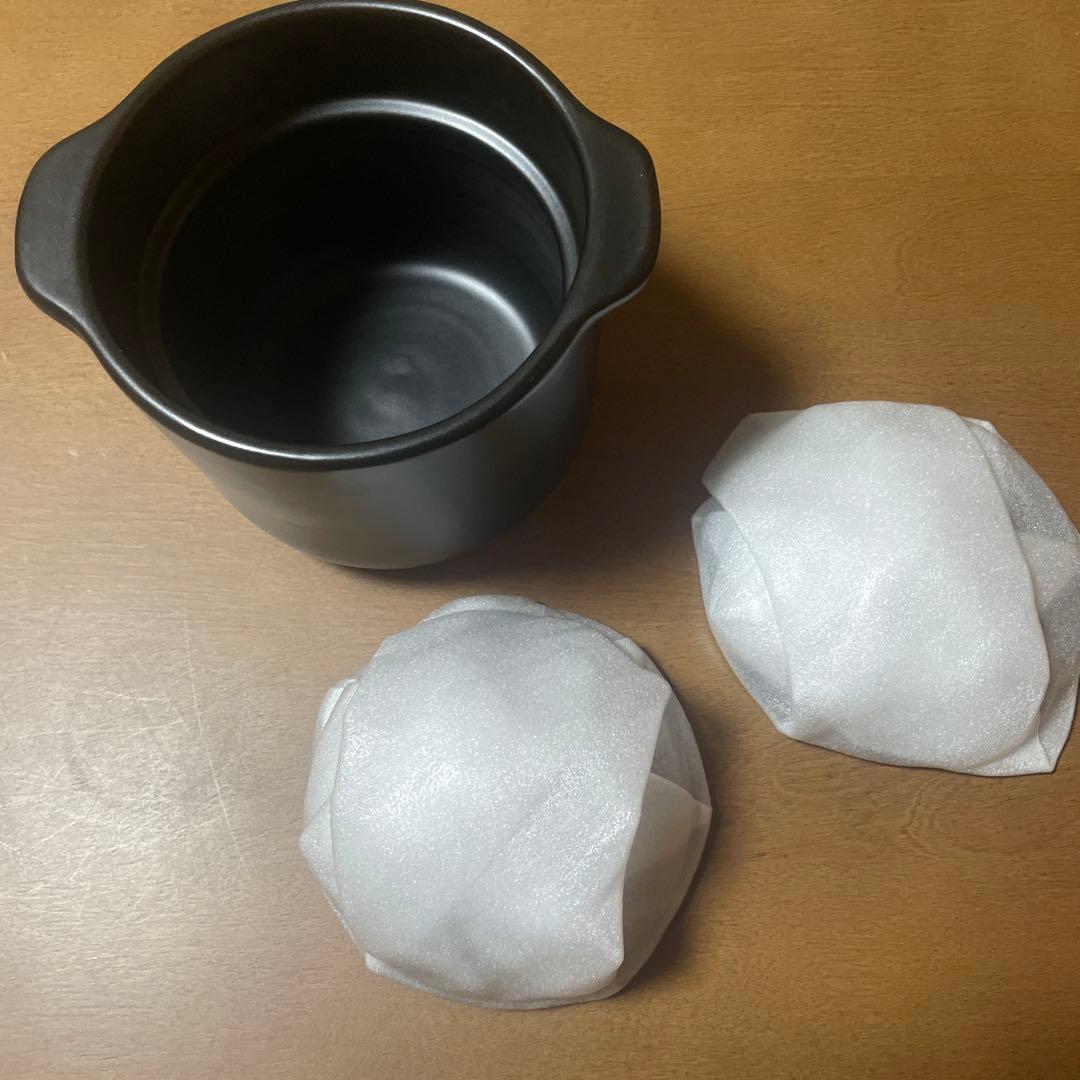 【萬古焼・千賀陶器】電子レンジ用炊飯土鍋 1.５合