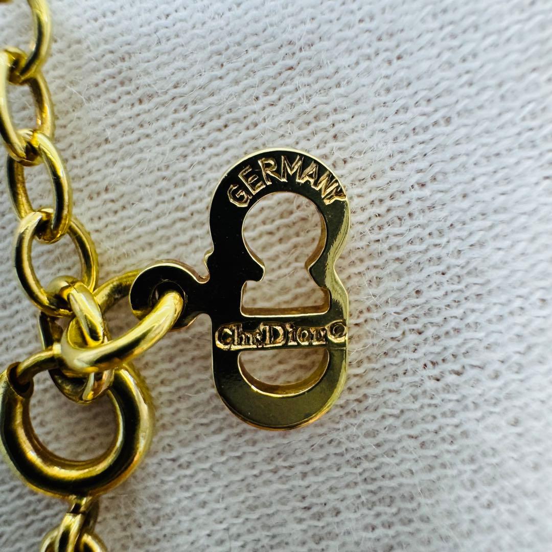 ✨Dior✨ディオール✨CD✨CDロゴ✨ラインストーン✨ネックレス✨