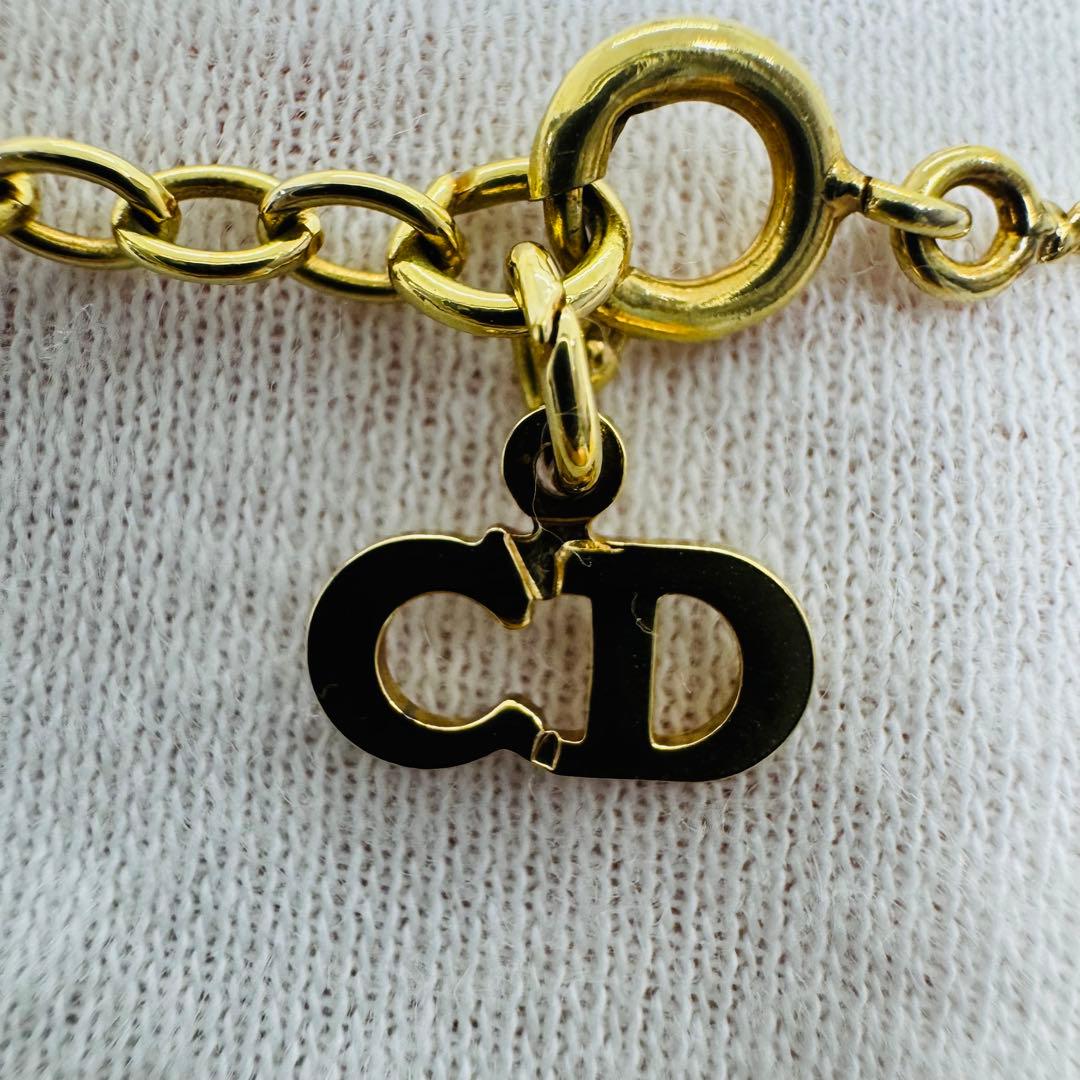 ✨Dior✨ディオール✨CD✨CDロゴ✨ラインストーン✨ネックレス✨