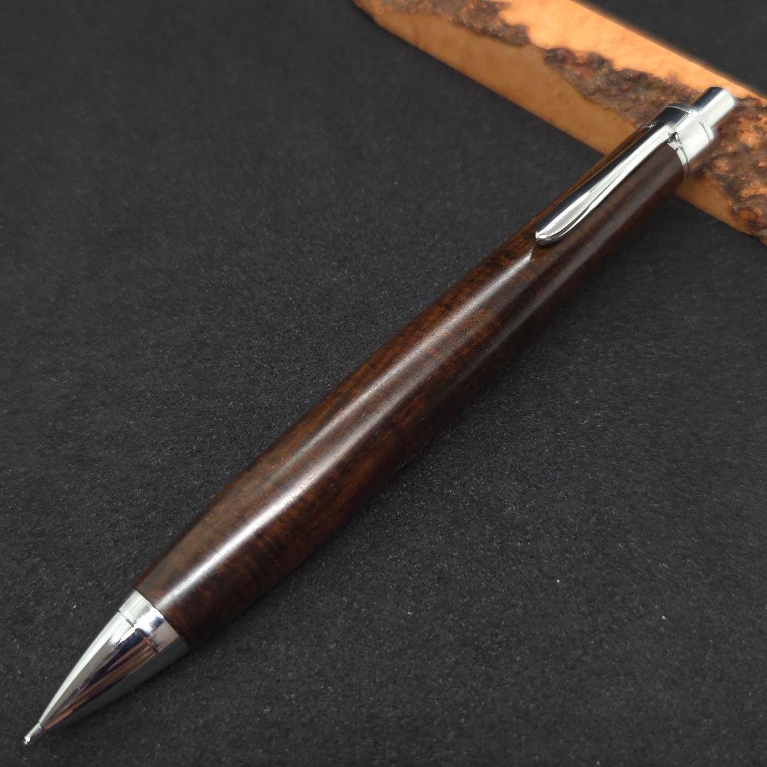 No.29ハンドメイド木軸シャーペンサイアミーズローズウッド