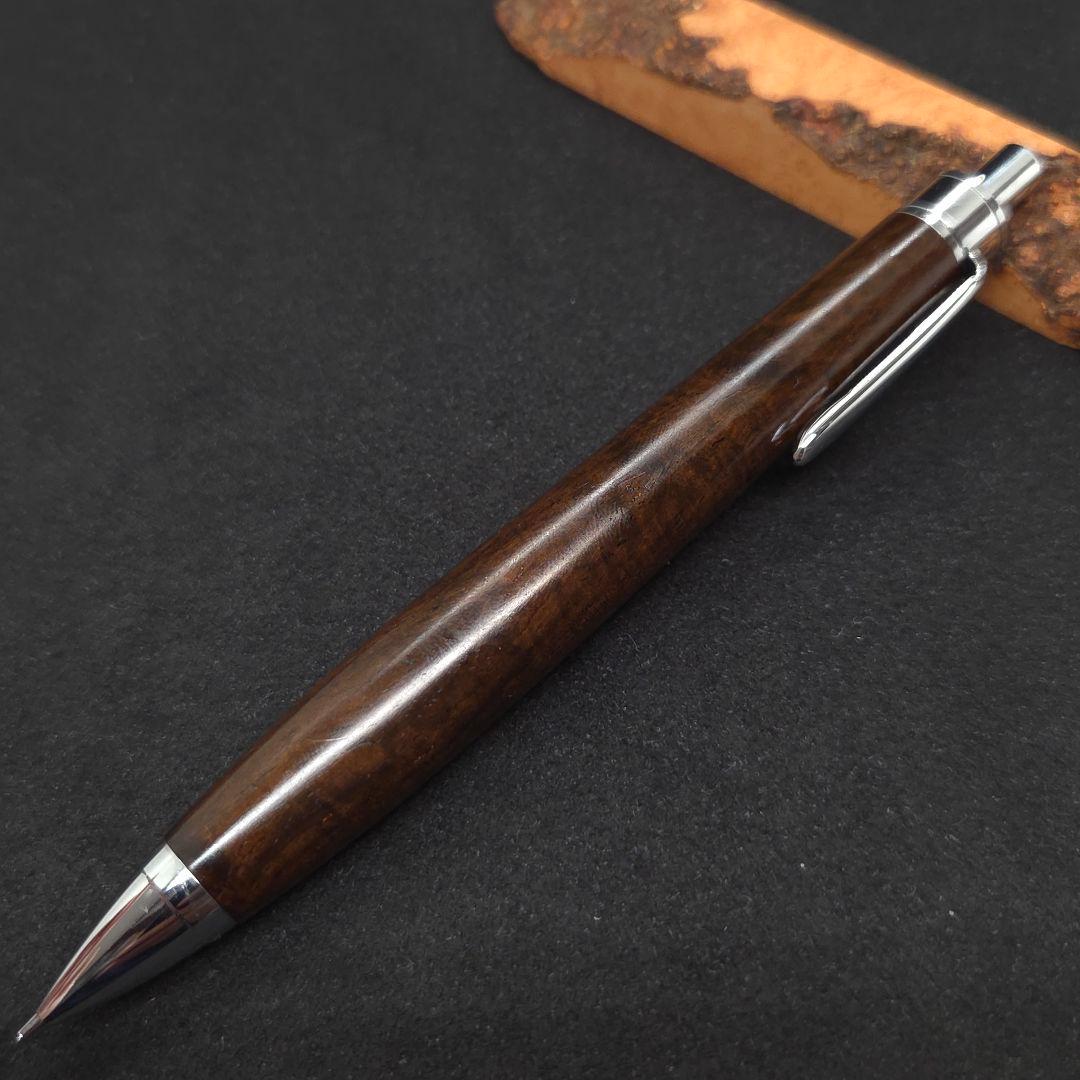 No.29ハンドメイド木軸シャーペンサイアミーズローズウッド