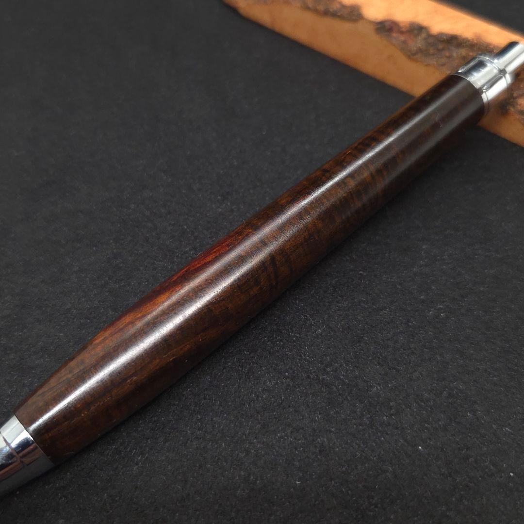 No.29ハンドメイド木軸シャーペンサイアミーズローズウッド