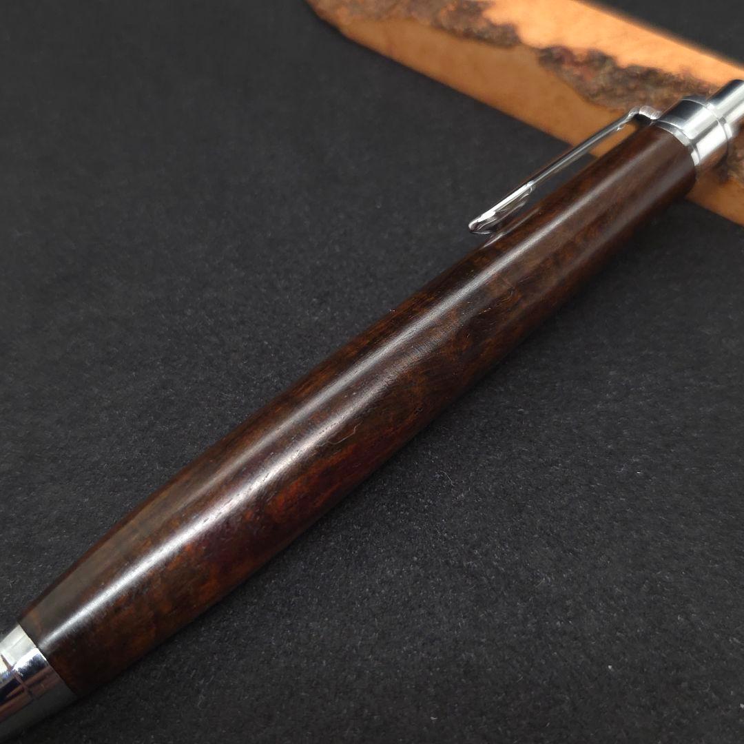 No.29ハンドメイド木軸シャーペンサイアミーズローズウッド