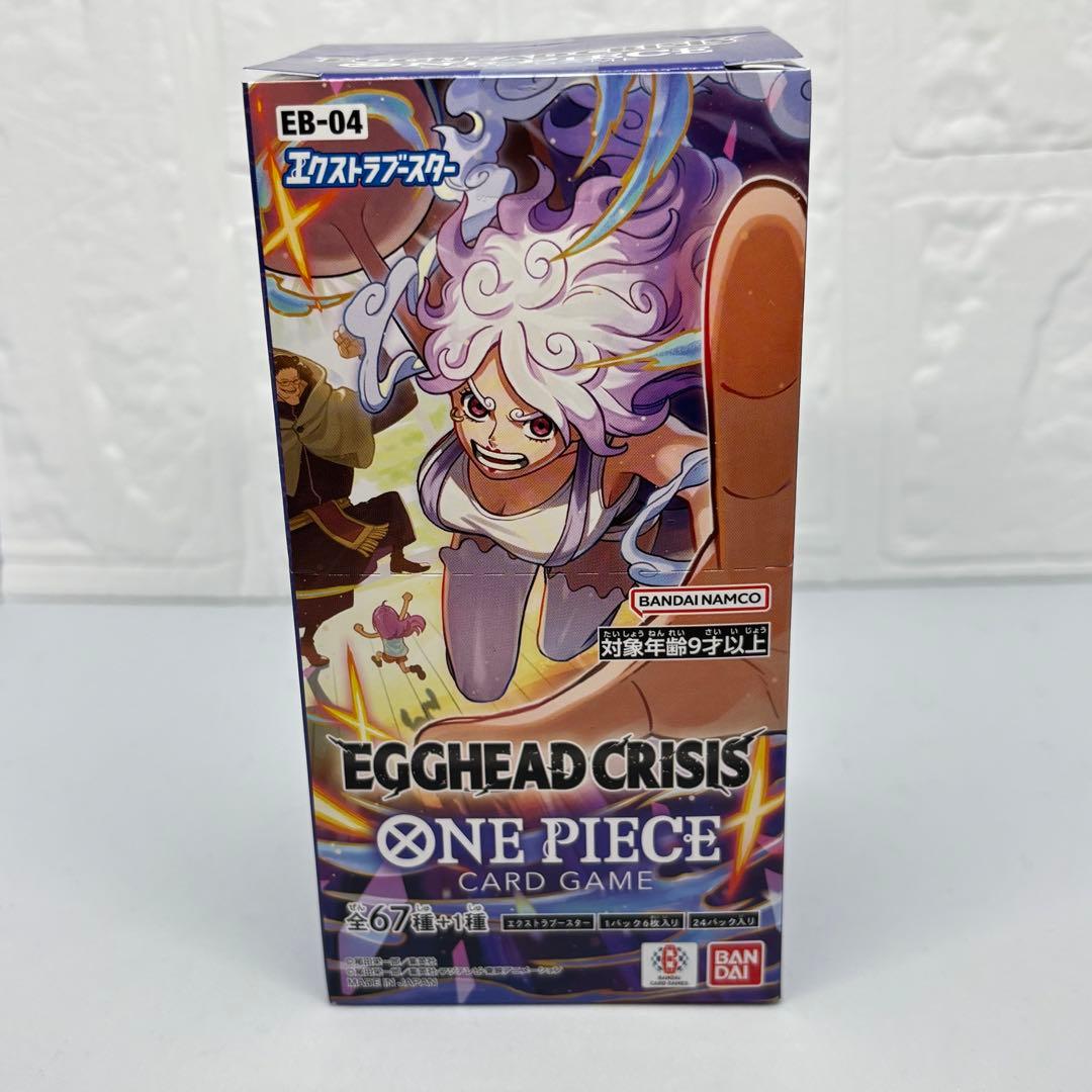 新品・未開封テープ付 ワンピースカード EGGHEAD CRISIS 1BOX - メルカリ