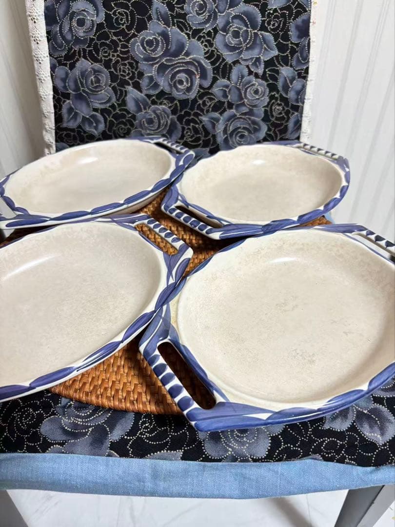 NAKAO CERAMIC 栄木正敏デザイン プレート 7枚 No.7451「ヴィンテージ