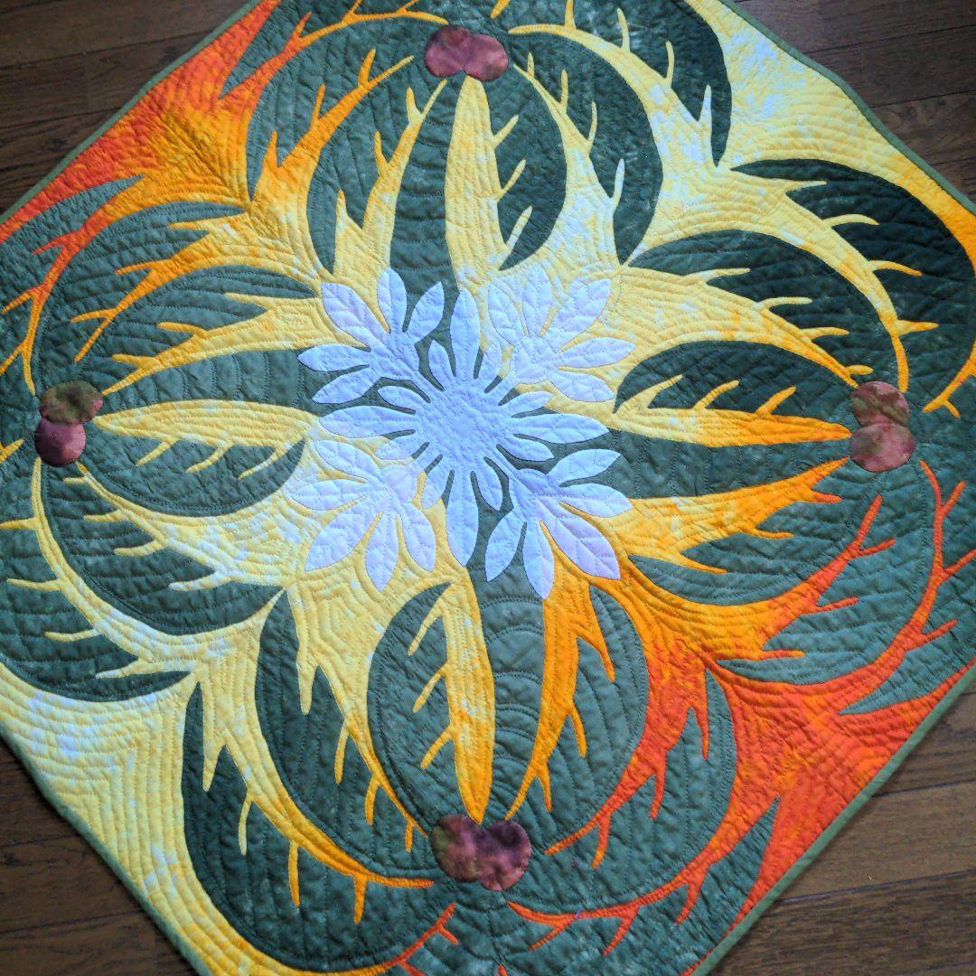 ♥椰子の木のキルト♥