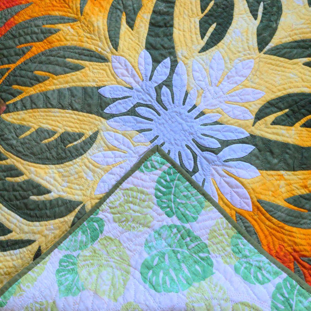 ♥椰子の木のキルト♥