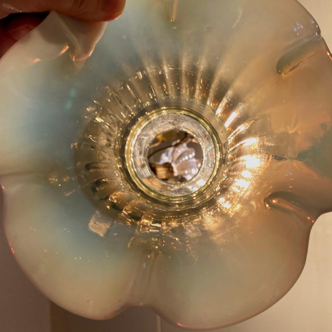 ヴァセリン（ウラン） イギリス 1920年 ランプシェード ガラス