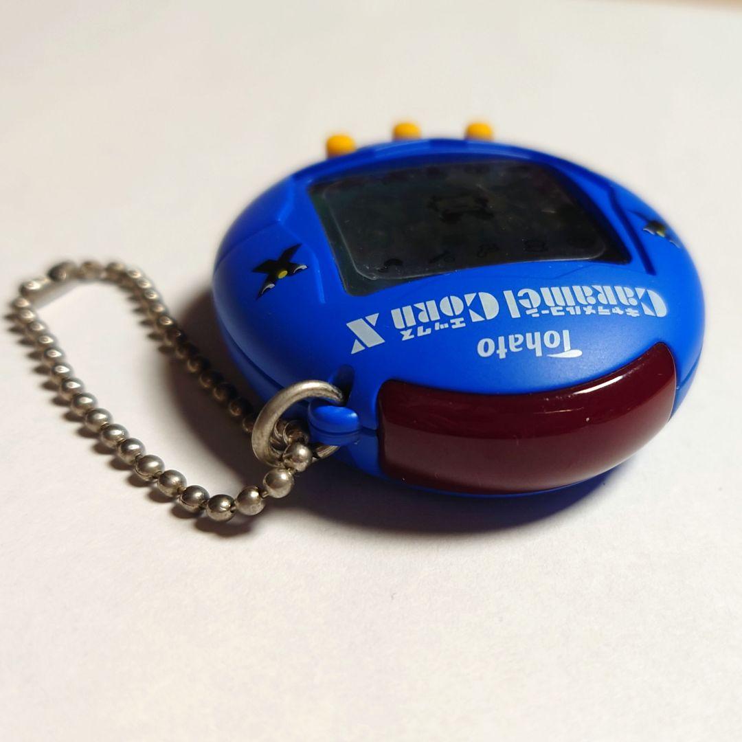 たまごっちプラス キャラメルコーン 青 説明書付き - メルカリ