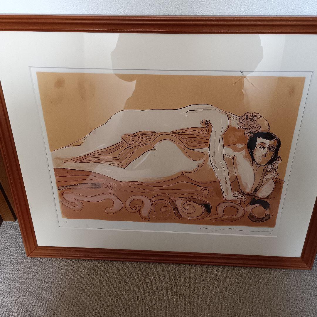 池田満寿夫 【おお、ののしるな】リトグラフ サイン有 1980年　63/150