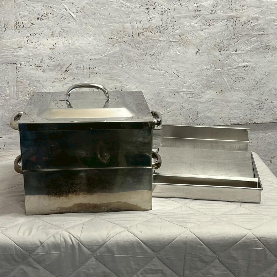 ステンレス 角蒸し器 33cm せいろ 厨房 厨房機器 店舗 A1215