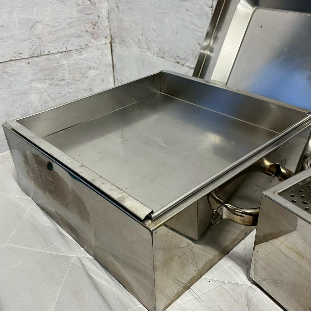 ステンレス 角蒸し器 33cm せいろ 厨房 厨房機器 店舗 A1215