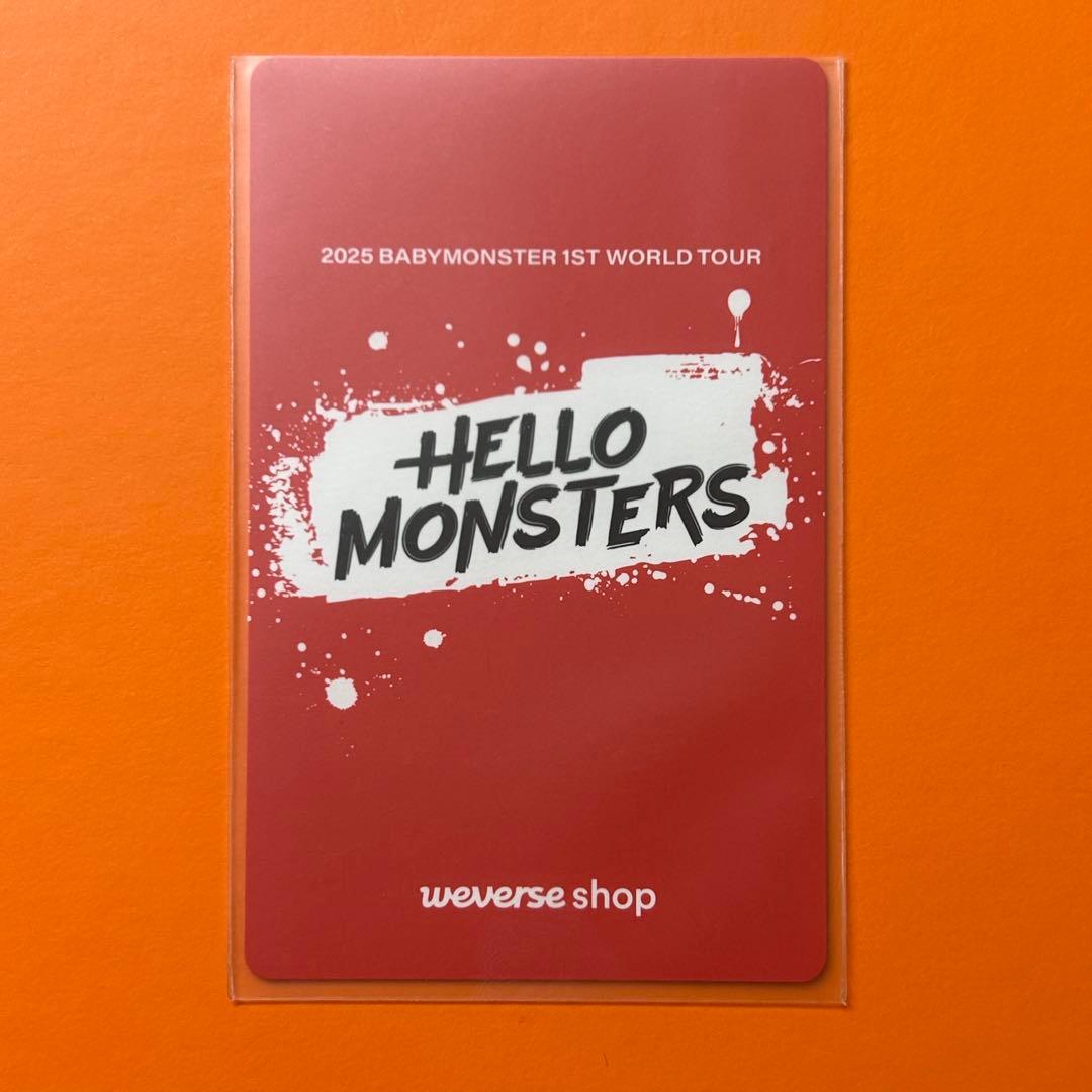 babymonster トレカ アサ Weverse ラキドロ drip - メルカリ