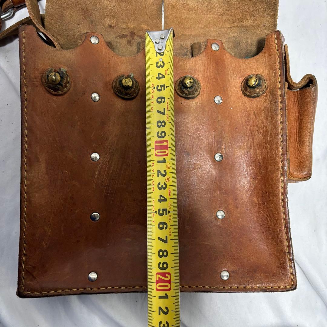 スウェーデン軍 レザーマガジンバッグ 希少 vintage 実物 官給品 レア