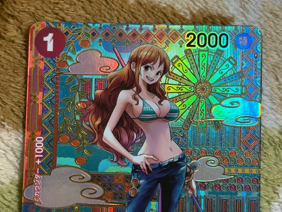 オ*リ様 ワンピースカード　ナミ R SP (スペシャルカード) OP01-01