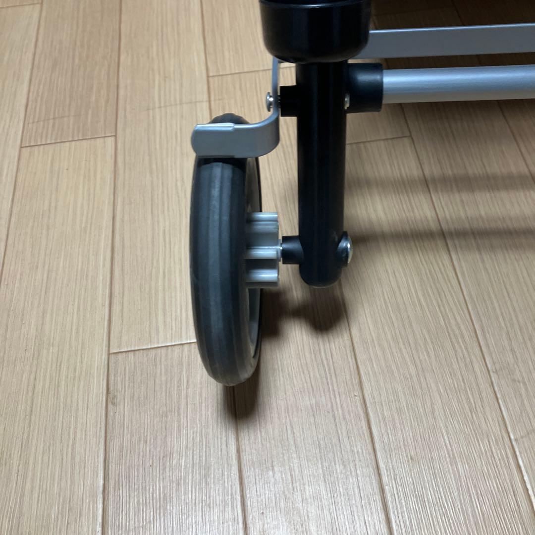 RWCリズム　フローラル花柄NB シルバーカート　歩行車　買い物カート