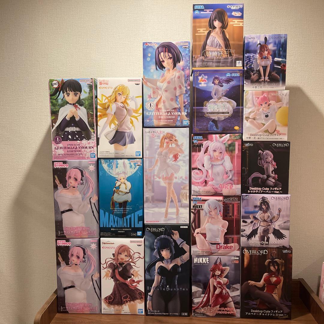 美少女 プライズフィギュア まとめ売り19点 NIKKE オーバーロード 他